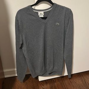 Lacoste v neck sweater